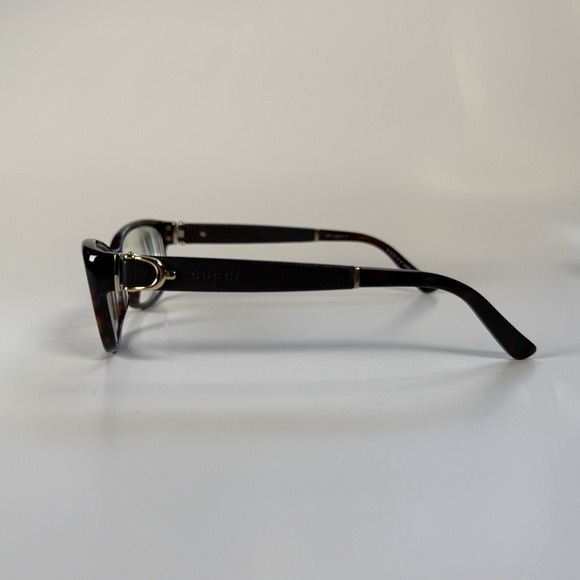 Gucci GG 3639 OXW Eyeglasses Frames Only Havana/Leather/Gold Buckle 53-16-135‎ - Picture 2 of 16